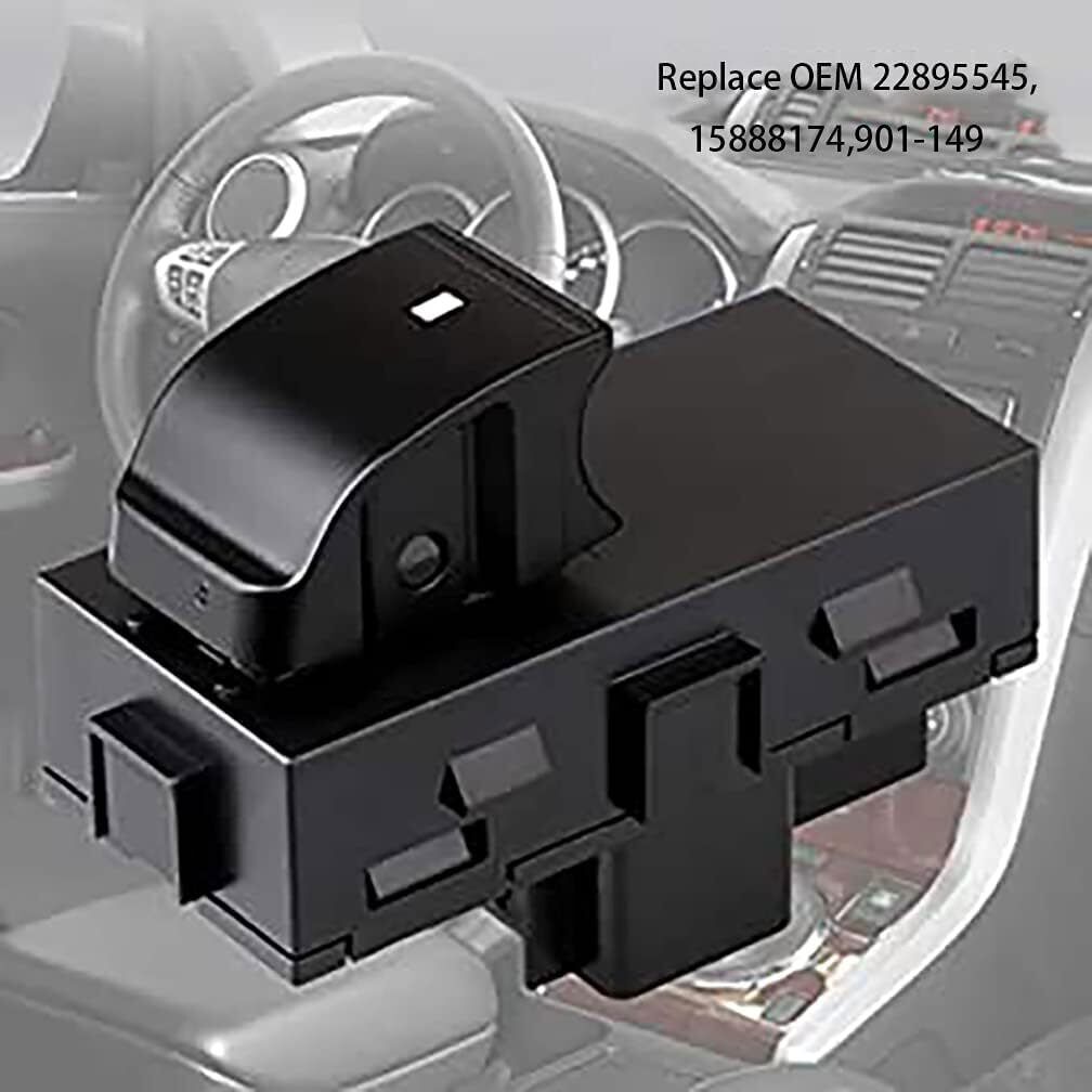 4x Window Switch for 2007-2014 Chevy Silverado 1500 2500 HD 3500 HD GMC Sierra