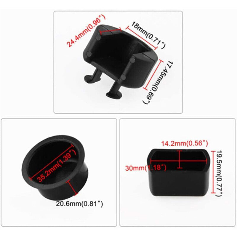 Tailgate Hinge Pivot Bushing Insert Kit for Dodge Ram Ford f150 f250 f350 Trucks