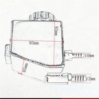 Power Steering Pump Fluid Reservoir Tank Fit for V6 V8 VT VX VU VY LS1 LS2 Parts