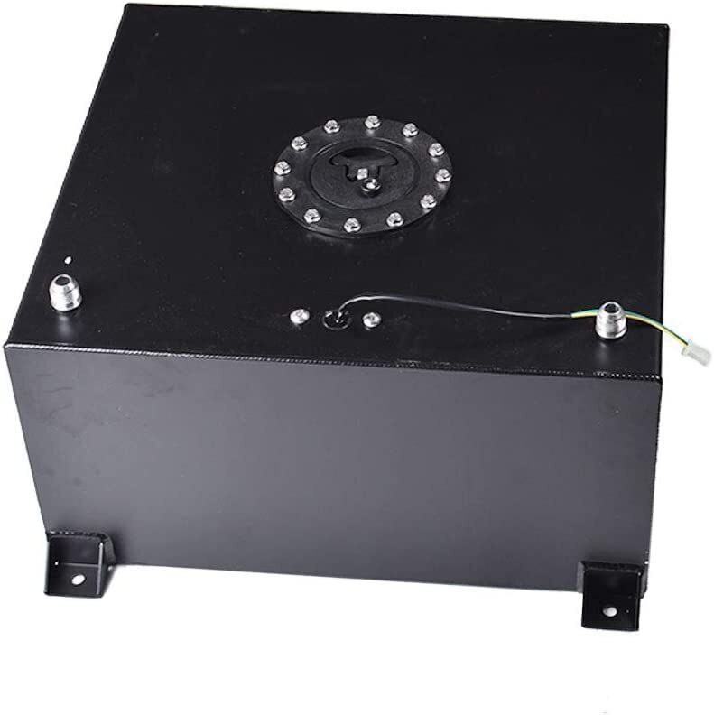 Universal 20 Gallon 79L Fuel Cell Tank with Cap/Level Sender/12FT Oil Feed Line