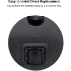 Gas Tank Door Cover Cap for Ford F150 2004-2008 4L3Z-99405A26-EAA Black