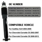 4× Front & Rear Shock Absorbers w/Magnetic For Corvette C5 C6 03-13 Cadillac XLR