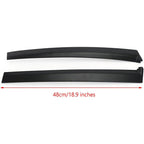 New Left&Right Side Door Garnish Trim Pillar Sash For 1992-1995 Honda Civic US