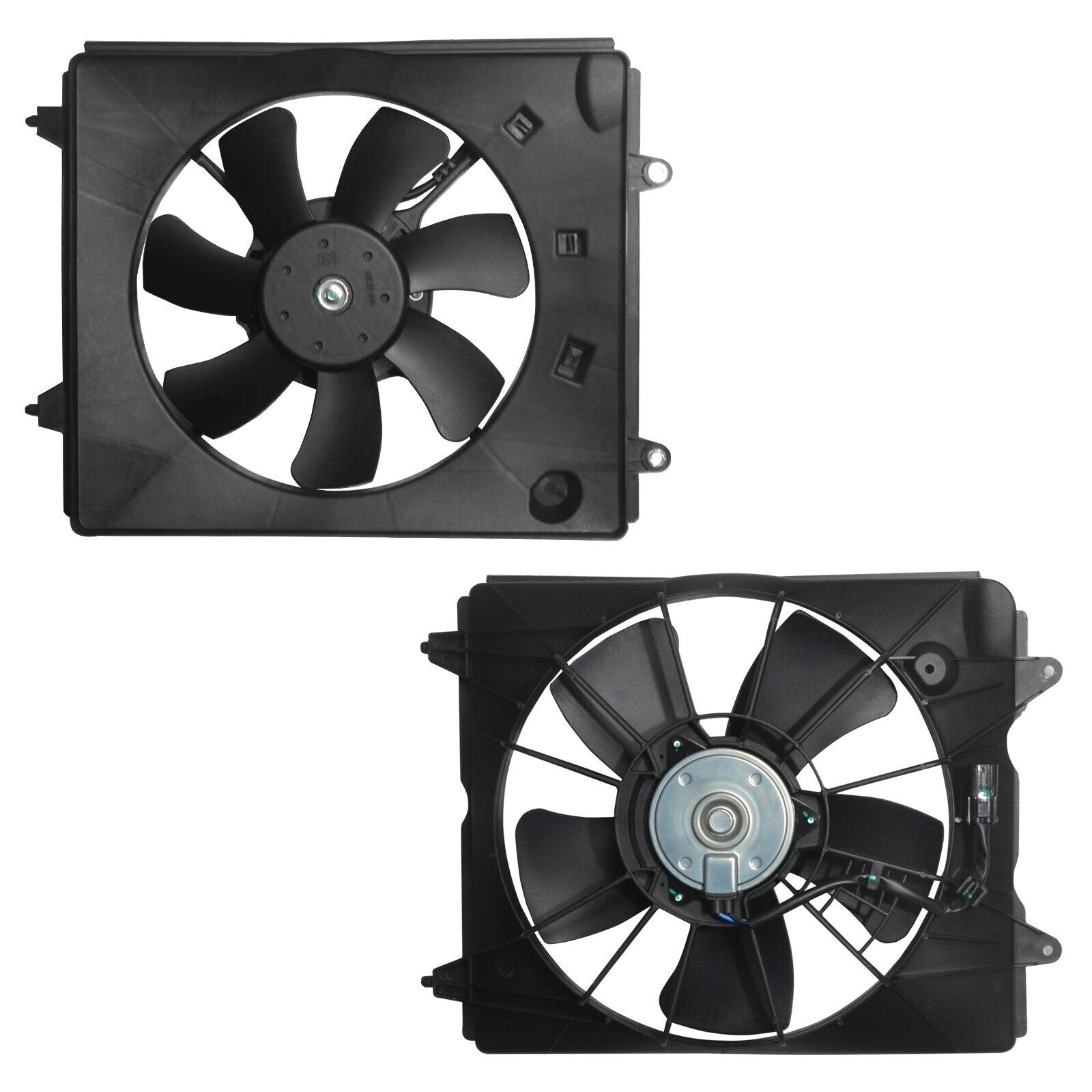Radiator Cooling Fans & AC Condenser Fan For 2012-2016 Honda CR-V 2.4L LH&RH
