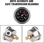 Fuel Pressure Regulator Kit 0-100psi Gauge AN6-6AN Fuel Line Fitting Universal