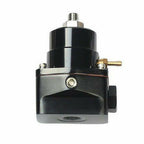 Fuel Pressure Regulator Kit 0-100psi Gauge AN6-6AN Fuel Line Fitting Universal