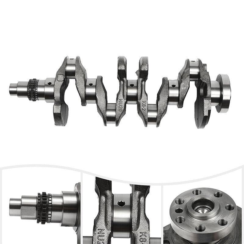 2.0L Engine Crankshaft 23110-2E501 For Hyundai Elantra Kona 2017-2020 Silver