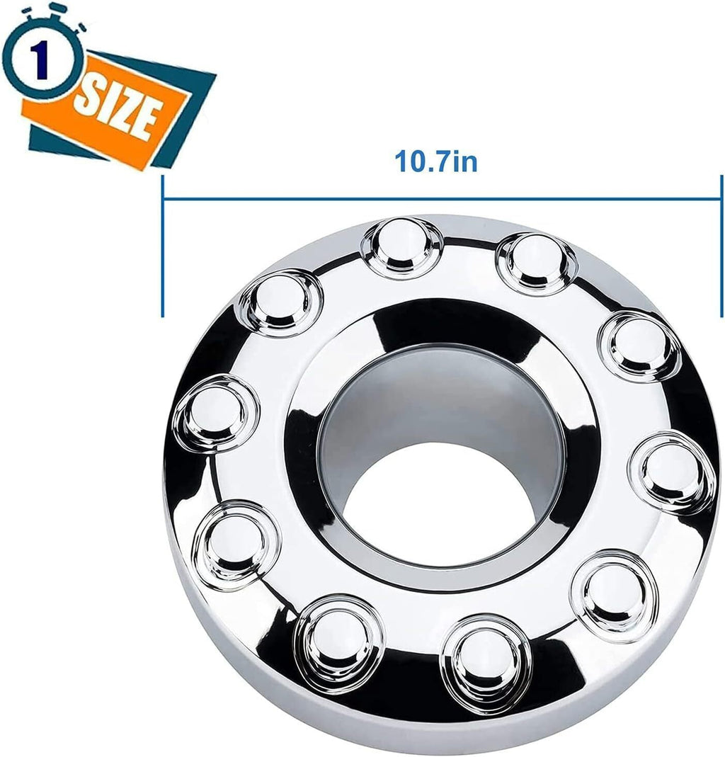Front Wheel Hub Center Cap For Ford F450 F550 Super Duty 05-17 10 Lug Wheels New
