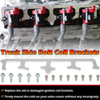 LS1 Billet Aluminum Coil Brackets for D585 Heat-sink Truck Coils 4.8 5.3 5.7 6.0