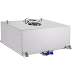 20 Gallon/80L Fuel Cell Gas Tank Polished Aluminum + Level Sender& Cap