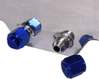 20 Gallon/80L Fuel Cell Gas Tank Polished Aluminum + Level Sender& Cap