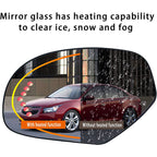 Mirror Glass Heated Turn Signal Driver Side LH for 2007-2014 Chevy GMC Cadillac