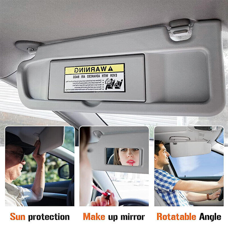 Driver Sun Visor Light Clear Grey For 2006 2007 2008 2009 2010 2011 Honda Civic