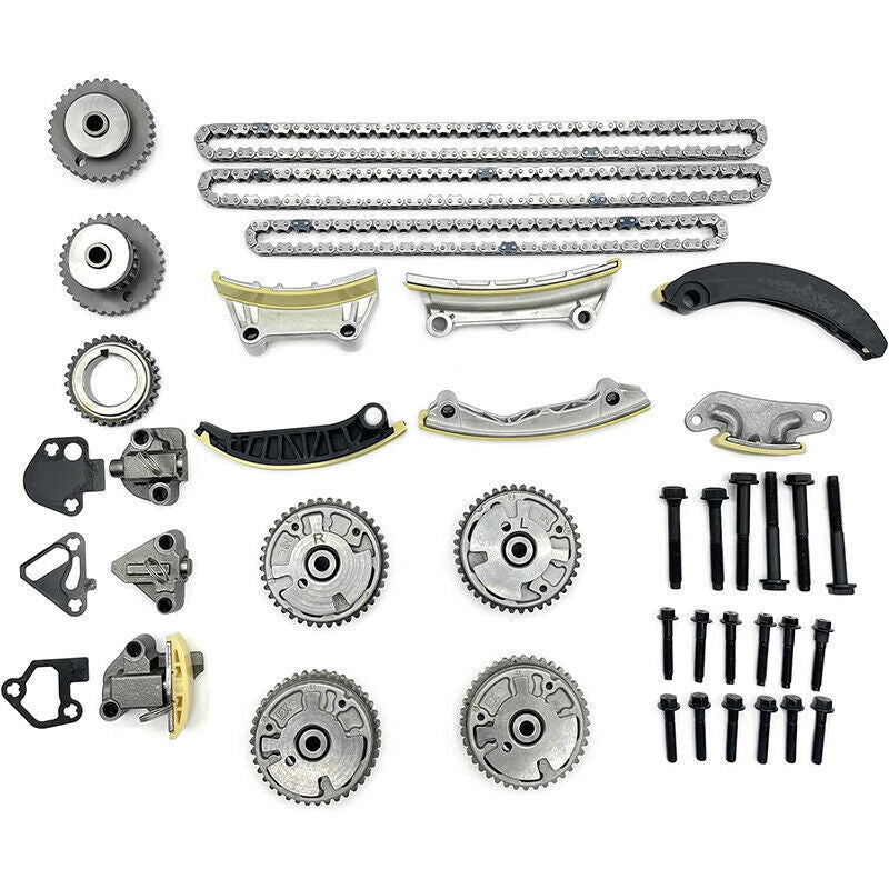 FOR 2008-2016 BUICK ENCLAVE TIMING CHAIN KIT+ 4VVT CAM PHASER INT&EXH