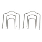 6x Radiator Hose Retaining Spring Horse Shoe Clip Clamp For BMW E39 E46 325i US