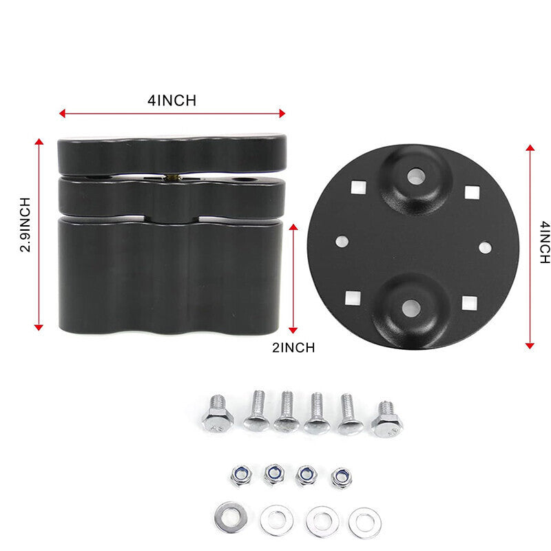 2PCS For Rotopax Fuel Pack Standard Pack Mount Lock RX-LOX-PM RX-PM LOX-PM