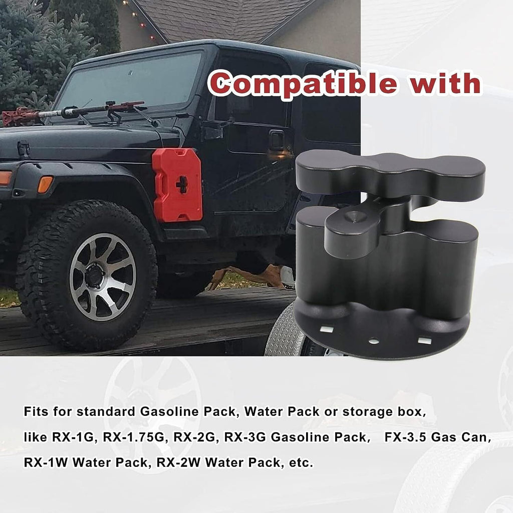 2PCS For Rotopax Fuel Pack Standard Pack Mount Lock RX-LOX-PM RX-PM LOX-PM