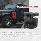 2PCS For Rotopax Fuel Pack Standard Pack Mount Lock RX-LOX-PM RX-PM LOX-PM