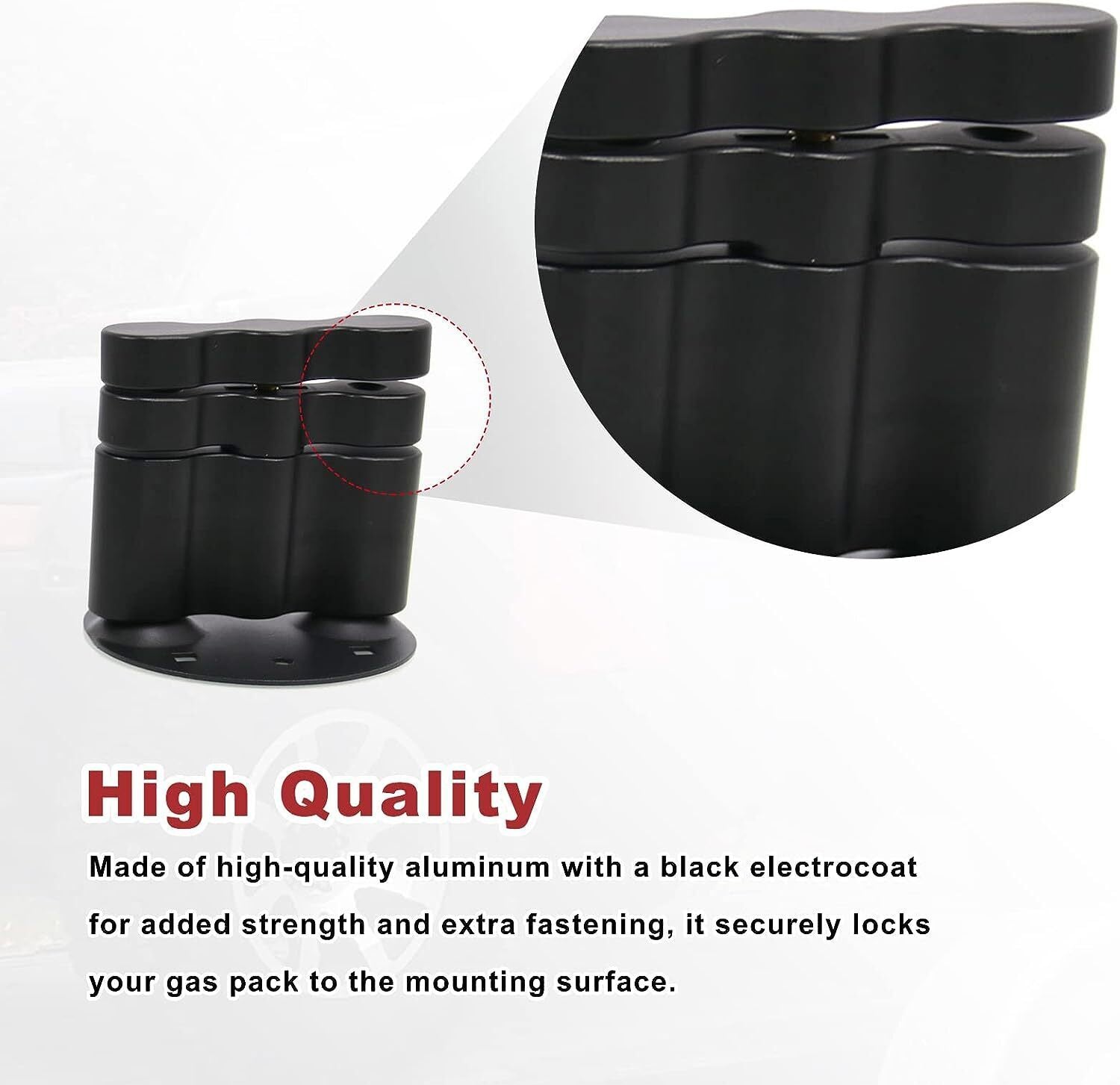 2PCS For Rotopax Fuel Pack Standard Pack Mount Lock RX-LOX-PM RX-PM LOX-PM
