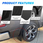 4x Wide Rally Mud Flaps Splash Guard Mudguard For Toyota Tacoma 95-2004 2005-23