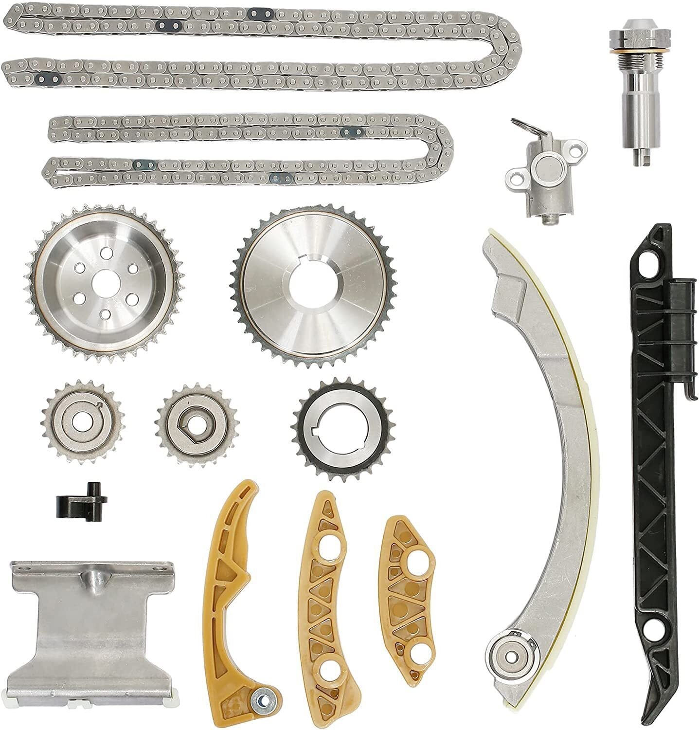 Timing Chain Kit For 08-13 Malibu 10-15 Equinox 10-15 GMC Terrain 2.4L I4 DOHC