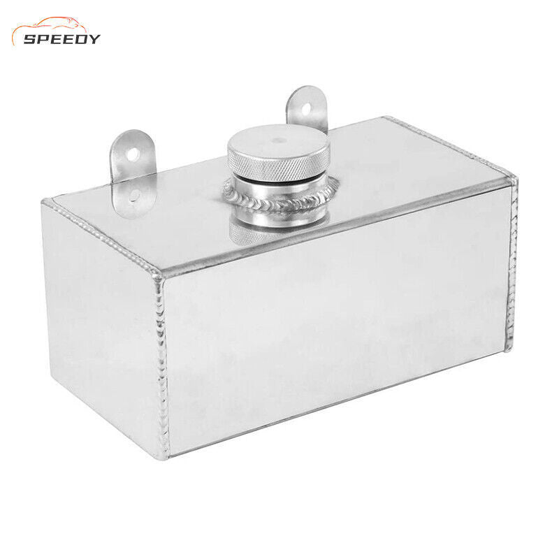 2L Sliver Universal Windscreen Washer Bottle Intercooler Spray Tank With Cap