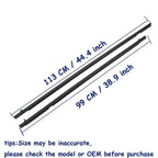 For 2006-2011 Honda Civic Car 4pcs Weather Strip Window Moulding Trim Seal Belt