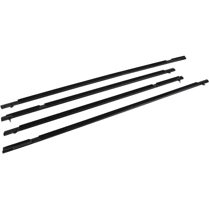 For 2006-2011 Honda Civic Car 4pcs Weather Strip Window Moulding Trim Seal Belt