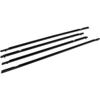 For 2006-2011 Honda Civic Car 4pcs Weather Strip Window Moulding Trim Seal Belt