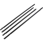 For 2006-2011 Honda Civic Car 4pcs Weather Strip Window Moulding Trim Seal Belt