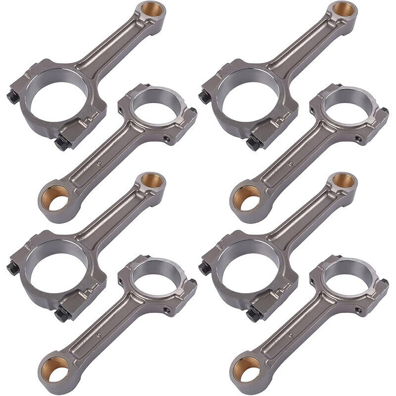 Set of 8 Floating Pin Connecting Rod For GM 5.3L 6.0L 6.2L LS2 LS3 Gen IV 125775
