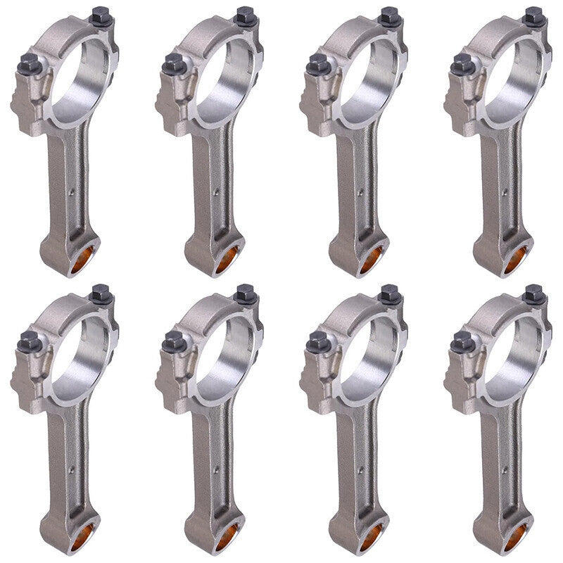 Set of 8 Floating Pin Connecting Rod For GM 5.3L 6.0L 6.2L LS2 LS3 Gen IV 125775