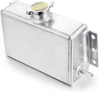 CAR 1.6L POLISHED COOLANT OVERFLOW TANK EXPANSION RADIATOR RESERVOIR TANK SLIVER