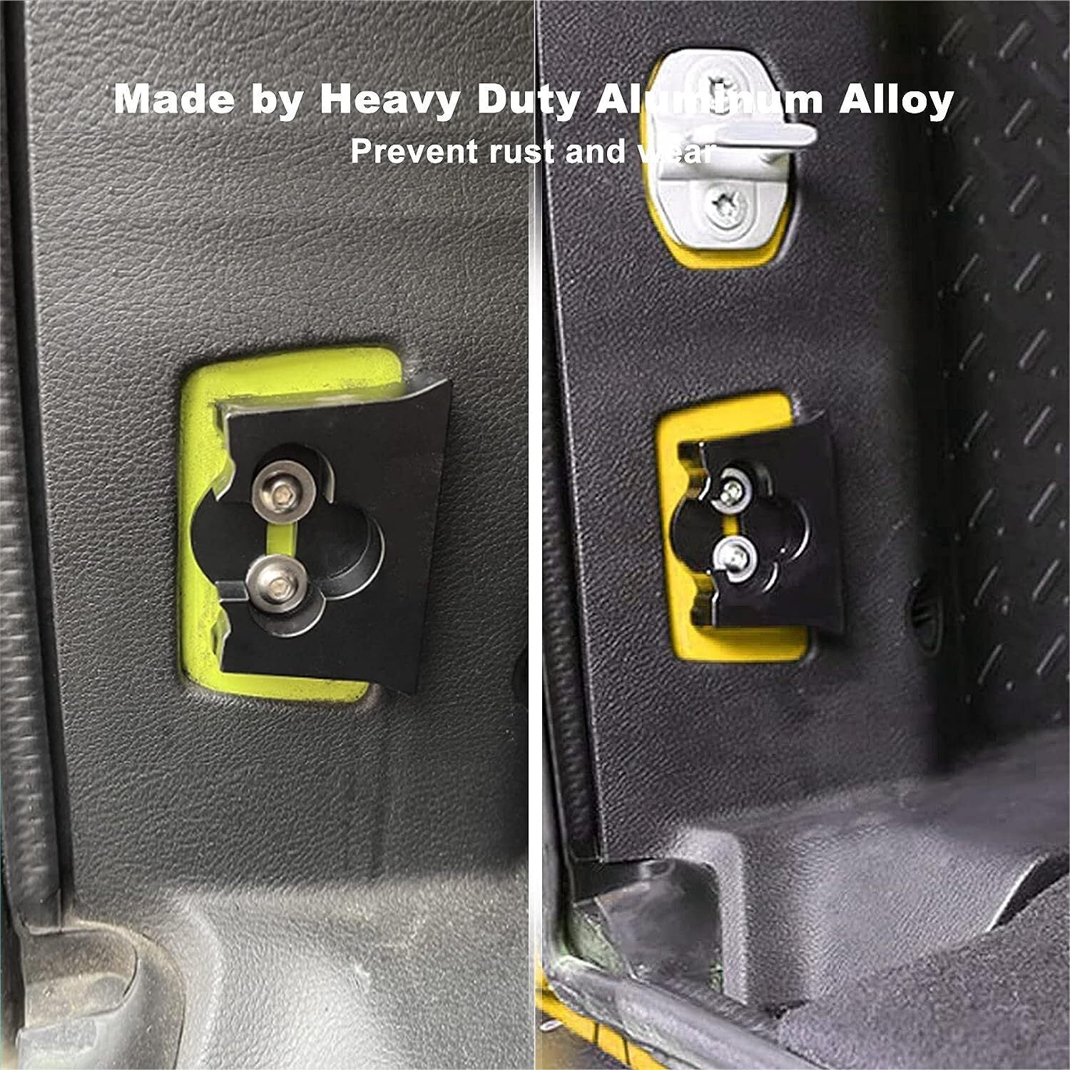 Aluminum Tailgate Limiter Latch Stop Bumper for Jeep Wrangler JK JKU 2007-2018