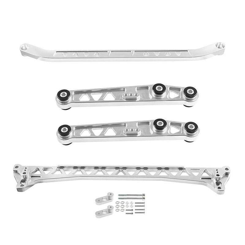 Rear Lower Control Arm Subframe Brace Tie Bar for 92-95 Honda Civic EG 88-95