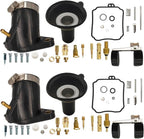 2Pcs Carburetor Rebuild Kit Carb Repair for Yamaha V Star 650 XVS650 1998-2016