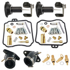 2Pcs Carburetor Rebuild Kit Carb Repair for Yamaha V Star 650 XVS650 1998-2016