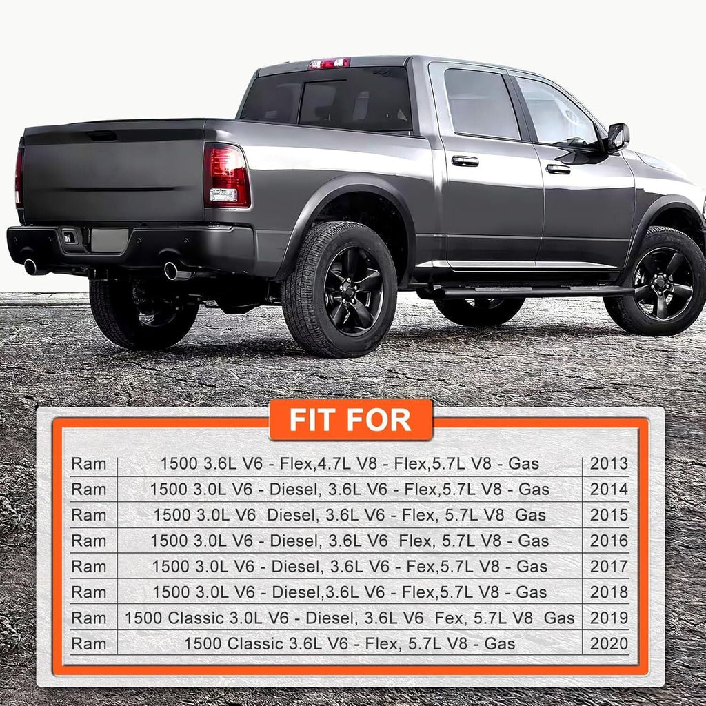 2pcs Air Suspension Springs Rear For 13-18 Dodge Ram 1500 4877136AA 68248948AA