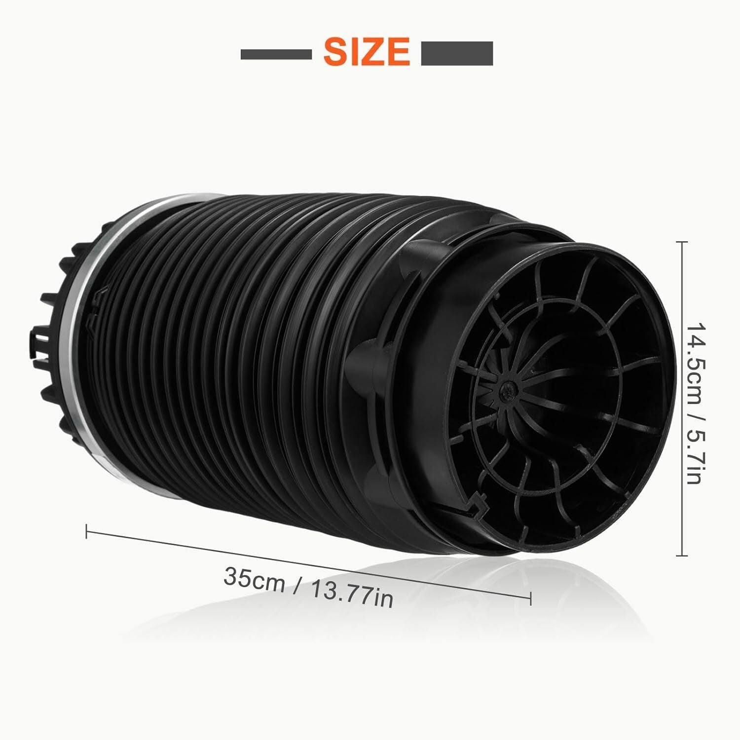 2pcs Air Suspension Springs Rear For 13-18 Dodge Ram 1500 4877136AA 68248948AA