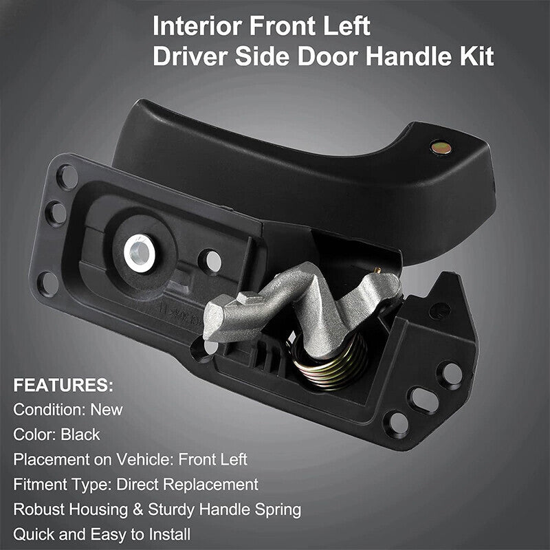 Door Handle Repair Kit Interior Inside LH For 07-13 Chevy Silverado 1500 2500 HD