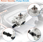 Power Steering Pump 21-534 For 2011-2017 Honda Odyssey Pilot Ridgeline 96-665 US