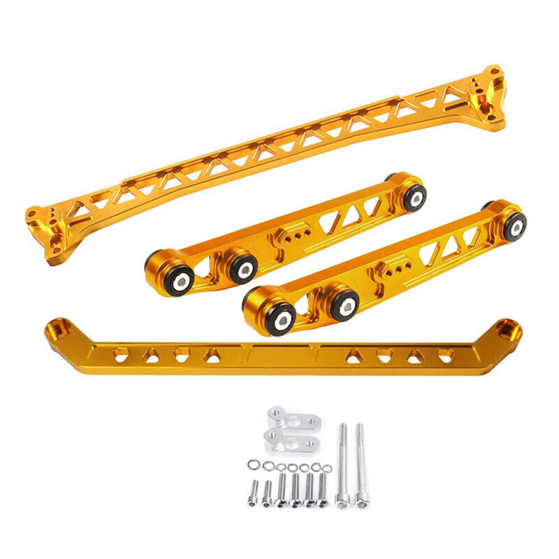 Rear Lower Control Arm + Subframe Brace +Tie Bar for Honda Civic CRX EG 88-95