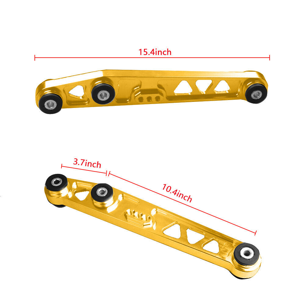 Rear Lower Control Arm + Subframe Brace +Tie Bar for Honda Civic CRX EG 88-95