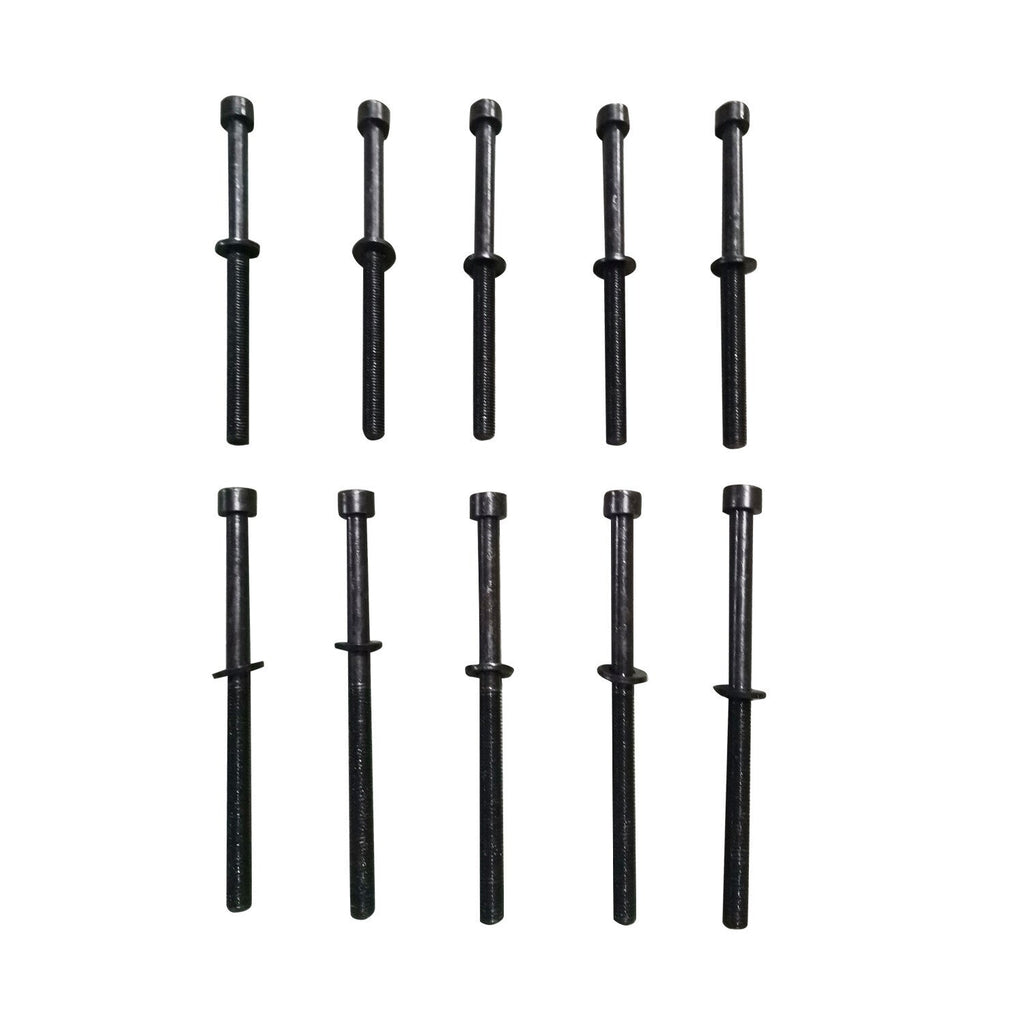 10x Engine Cylinder Head Bolt Set For 06-16 Hyundai Kia 2.4L Stud Kit ES72465