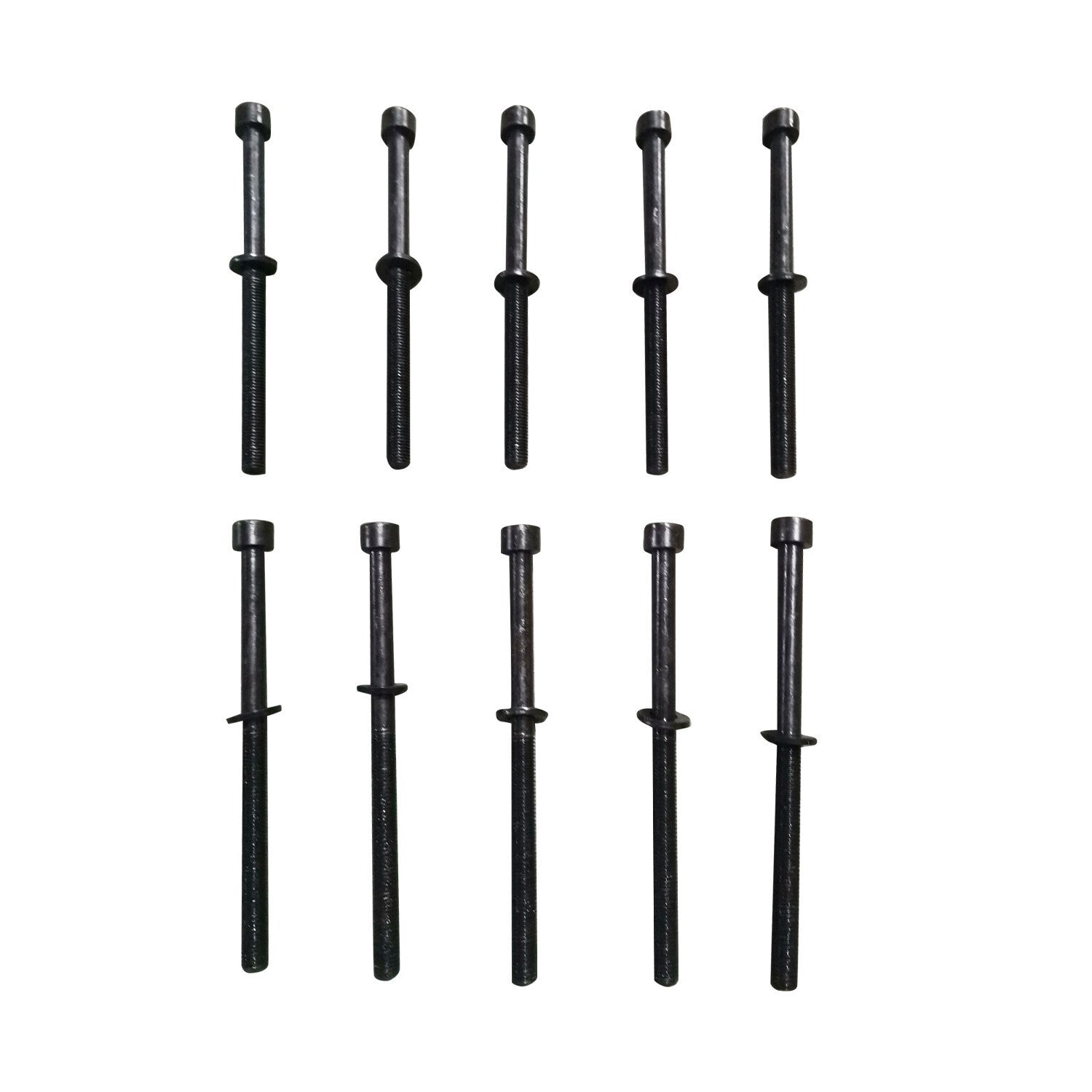 10x Engine Cylinder Head Bolt Set For 06-16 Hyundai Kia 2.4L Stud Kit ES72465