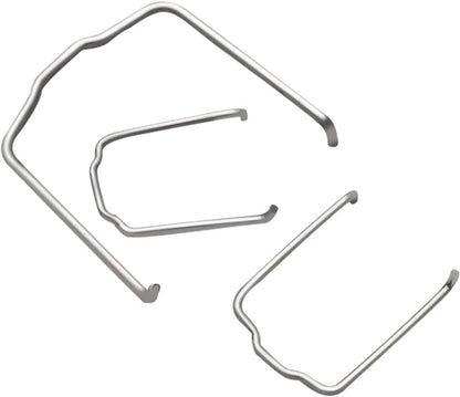 For BMW Radiator Hose Retaining Spring Clip Clamp 0.87in 1.07in 1.83in U” shape