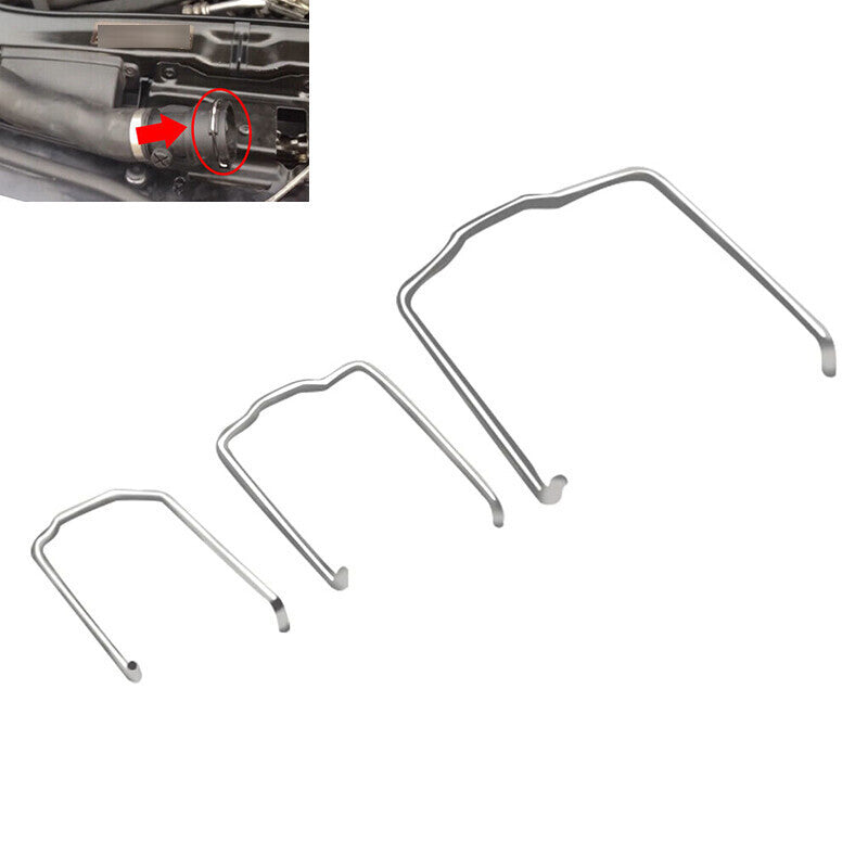 For BMW Radiator Hose Retaining Spring Clip Clamp 0.87in 1.07in 1.83in U” shape
