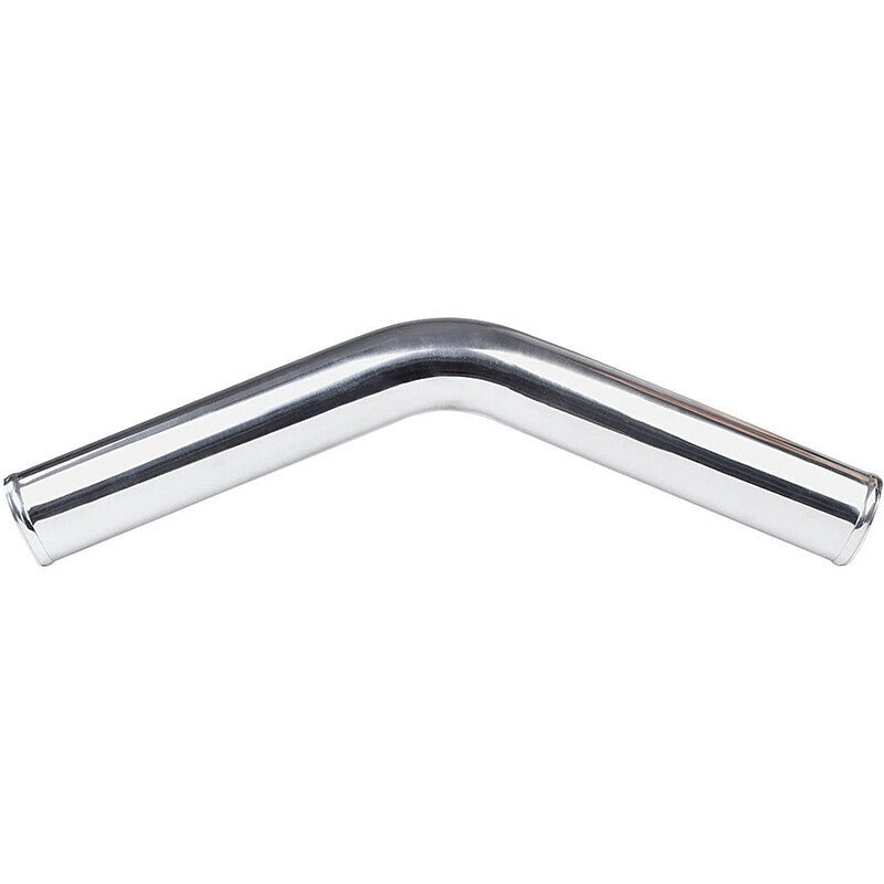 2.5" 63mm Polished Aluminum Intercooler Pipe Kit + Black Hose + Clamp Universal