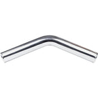 2.5" 63mm Polished Aluminum Intercooler Pipe Kit + Black Hose + Clamp Universal