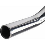 2.5" 63mm Polished Aluminum Intercooler Pipe Kit + Black Hose + Clamp Universal